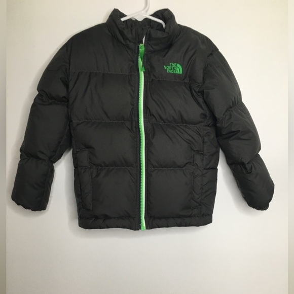 The North Face Other - The North Face Kids Puffer Jacket - Charcoal and Lime